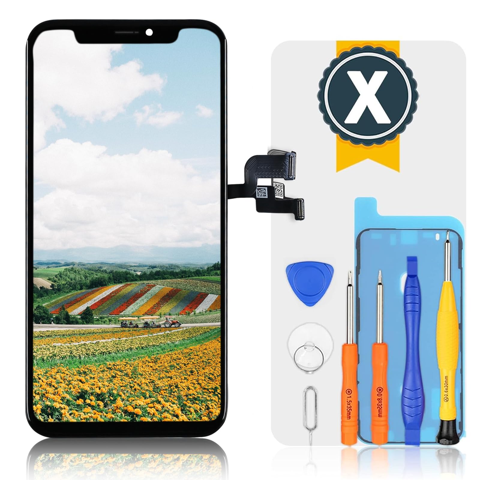 Amazon.co.jp: Bokman - iPhone X液晶パネル LCD ディスプレイ 画面